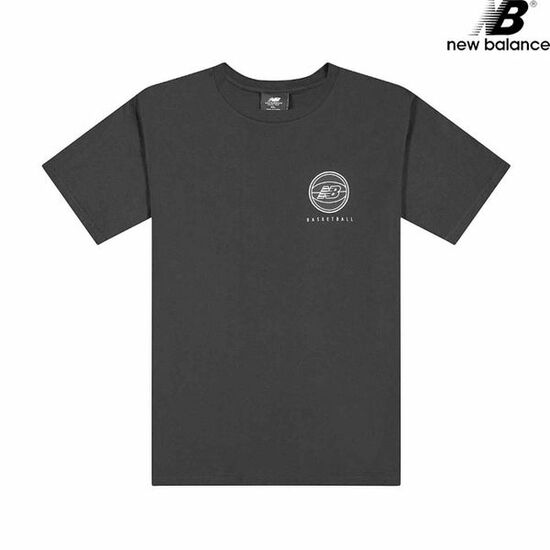 뉴발란스 Hoops 서클로고 반팔티 티셔츠 NBNEB46103_이미지