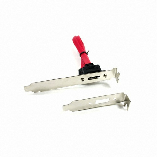 리버네트워크 NEXI 외장형 1포트 SATA to eSATA 브라켓 (NX-SATA-BL2P)_이미지
