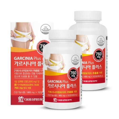 대웅생명과학 가르시니아 플러스 112정 (2개)_이미지