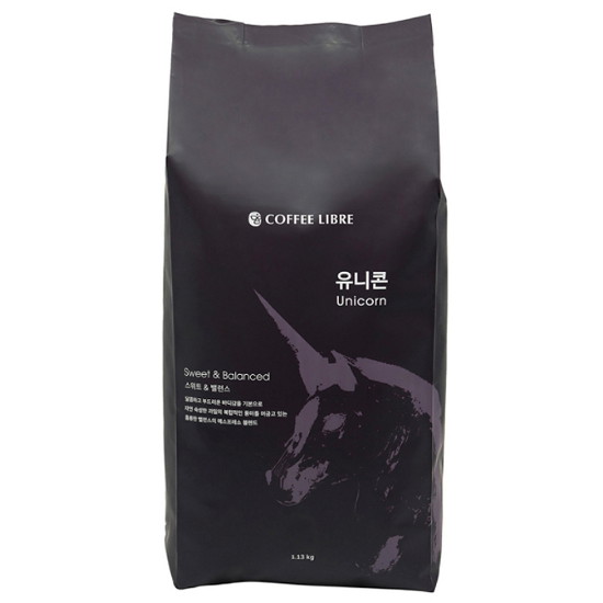 커피리브레 유니콘 스위트&밸런스 1.13kg (1개)_이미지
