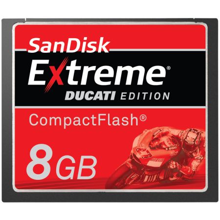 Sandisk CF Extreme DUCATI EDITION 소이/정품 (8GB)