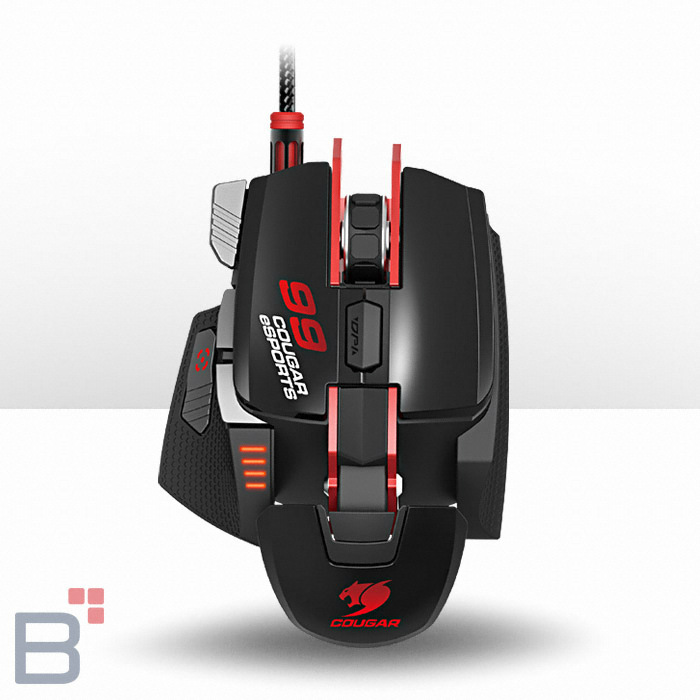 COUGAR 700M eSPORTS Piano Coating ���̹� ���콺