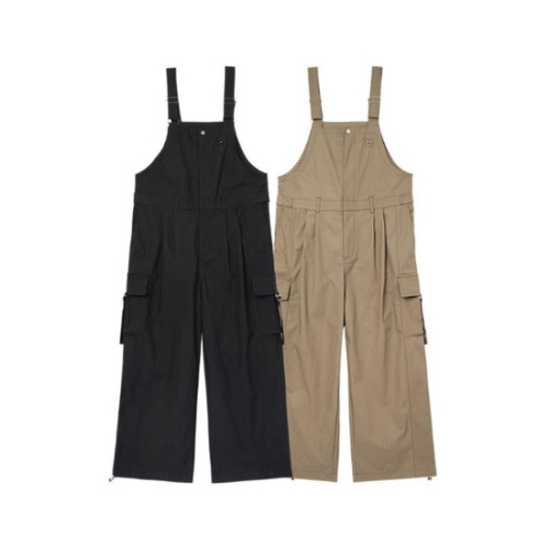 라이프워크 M 바지 CQK LW243WL795 여성 포켓 투턱 점프수트