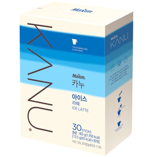 동서식품 카누 아이스 라떼 30개입 (4개)_이미지
