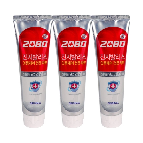 <b>2080</b> <b>진지발리스</b> 오리지널 <b>치약</b> 140g