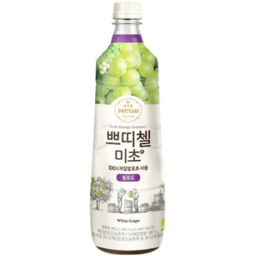 쁘띠첼 미초 청포도 900ml이미지입니다. 누르면 해당 게시물로 새창이동합니다.