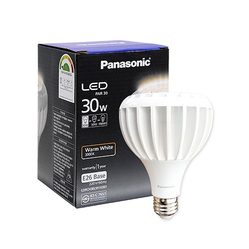 파나소닉 LED PAR30 집중형 할로겐전구 주광색 30W이미지입니다. 누르면 해당 게시물로 새창이동합니다.