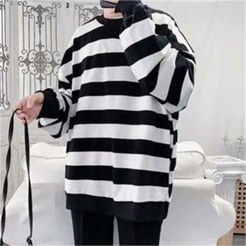 오노마 ONM LEA-B145 오버핏 줄무늬티 S7905420