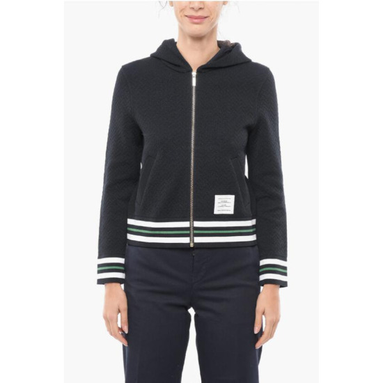 톰브라운 후드 티셔츠 FJT240A J0033 415_이미지