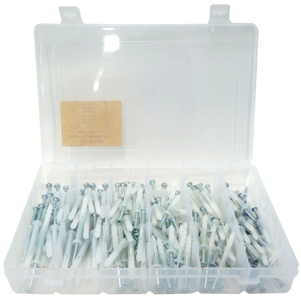 이노공구 나사못 일체형 칼블럭 6종 세트 101 (160pcs)_이미지