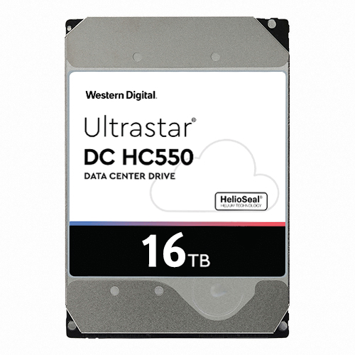 Western Digital Ultrastar DC HC550 7200/512M/중고 (16TB, WUH721816ALE6L4)_이미지