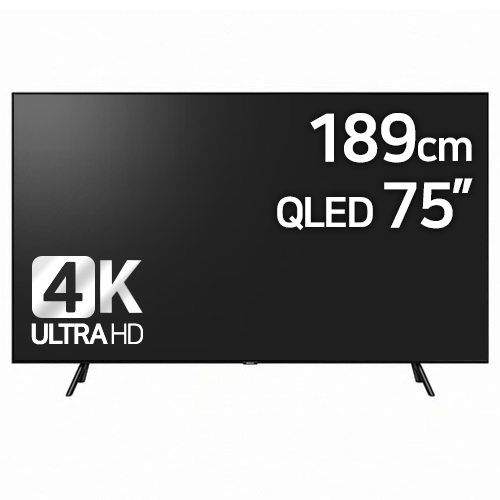 삼성전자 QLED QN75Q60R 리퍼비시 (스탠드)_이미지