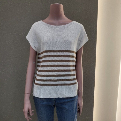 꼼빠니아 입술라인 스트라이프니트 CAEU5-WSL200_IC