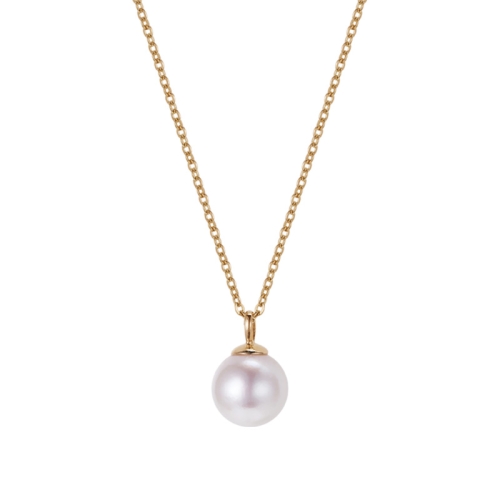 티르리르 18K 듀 해수진주 목걸이 6.5mm TNPK8G00293S