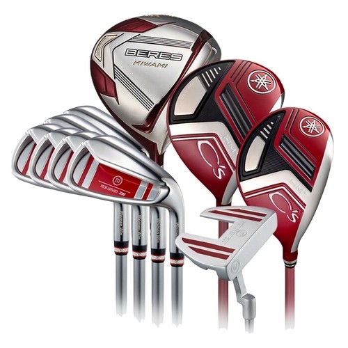 혼마 베레스 키와미5 2스타 / 야마하 CS 마루망 2W 조합 여성용 풀세트 (11개 카본 정품)_이미지