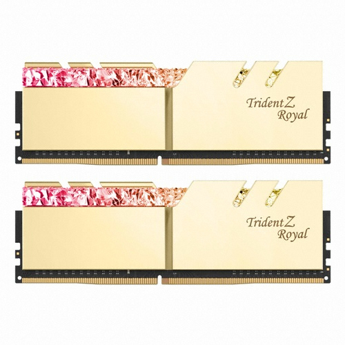 G.SKILL DDR4-3200 CL16 TRIDENT Z ROYAL 골드 패키지 (16GB(8Gx2))_이미지
