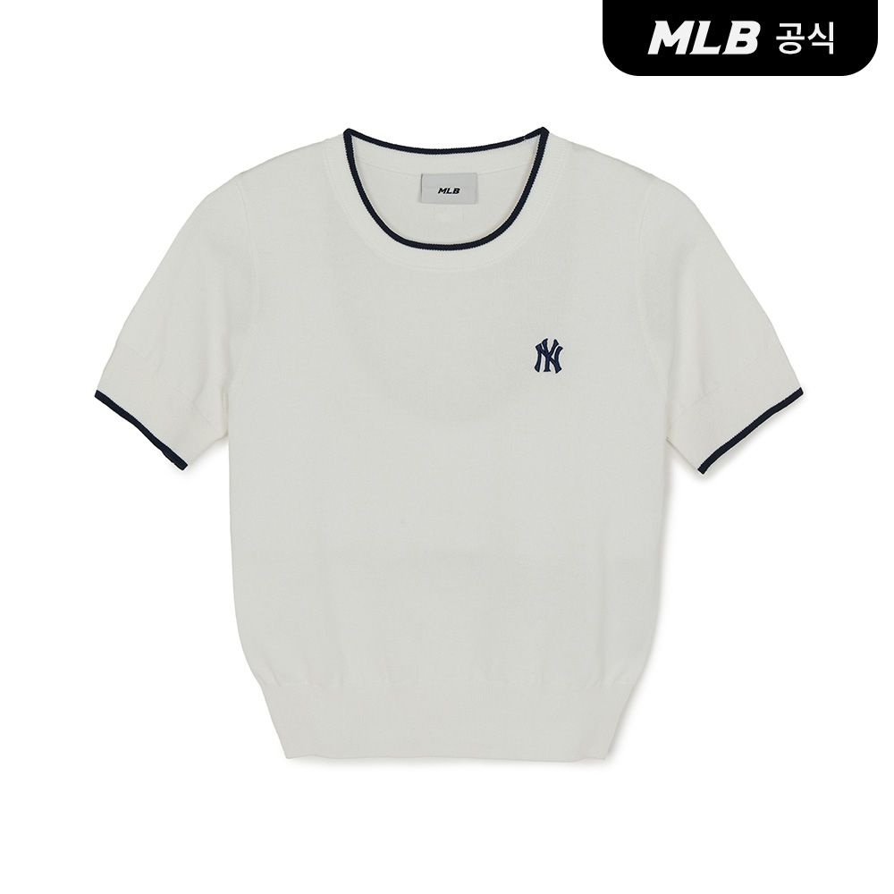 MLB 3FKPV0763-50IVS 여성 바시티 냉감 반팔니트이미지입니다. 누르면 해당 게시물로 새창이동합니다.
