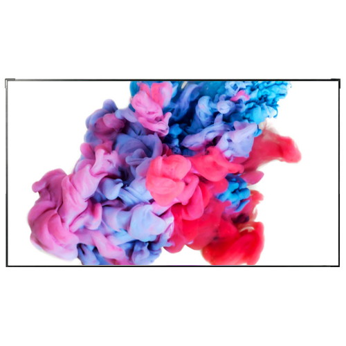 태리 CLR 슬림베젤 와이드 블랙 액자스크린 (80인치)_이미지