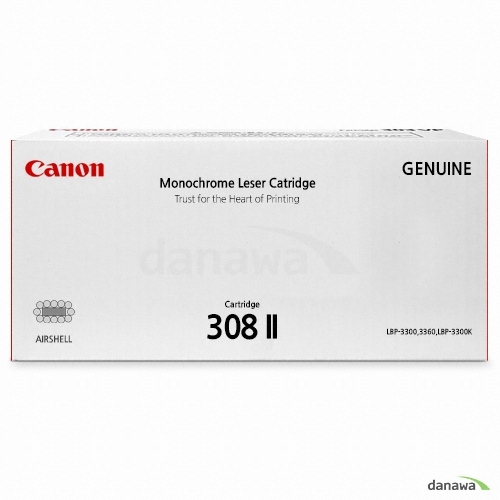 Canon 정품 CRG-308IIBK 검정