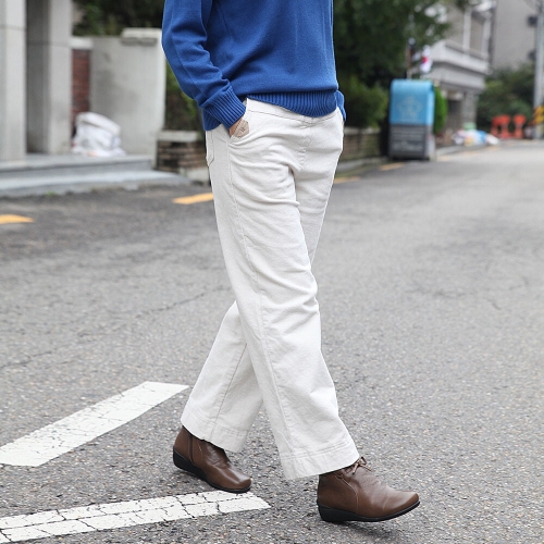 쉬즈마담 P92013 로지 포켓가죽 골덴 기모통바지 50대 엄마옷