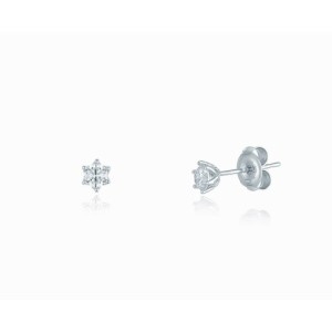 0.2ct 6프롱 다이아 귀걸이 LEF24028H.LTCW