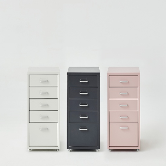 재크플러스 철제 5단 서랍장 280