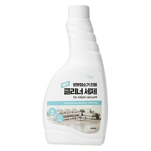 싹다 로보락 호환 세정제 코튼블루 480ml