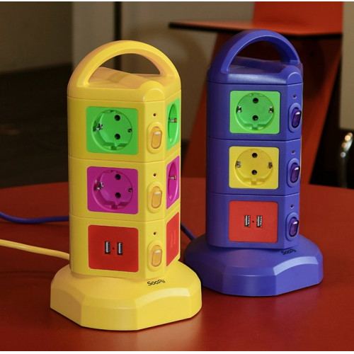 Soopii 10�� 16A ��������ġ ��Ƽ�� �����÷������