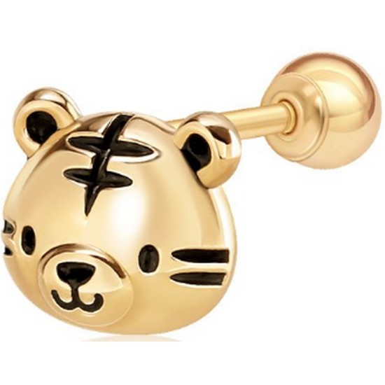 골드앤 14K 어흥호랑이 피어싱_이미지