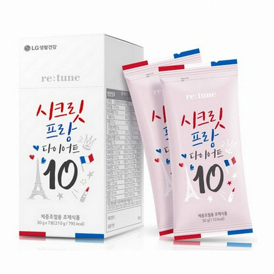 리튠 시크릿프랑 다이어트 10 30g 7포 (4개)_이미지