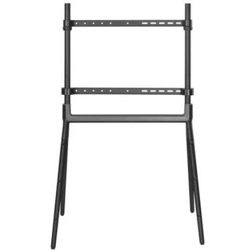 라익미 무타공 벽밀착 이젤 H형 TV 스탠드 (올블랙)_이미지