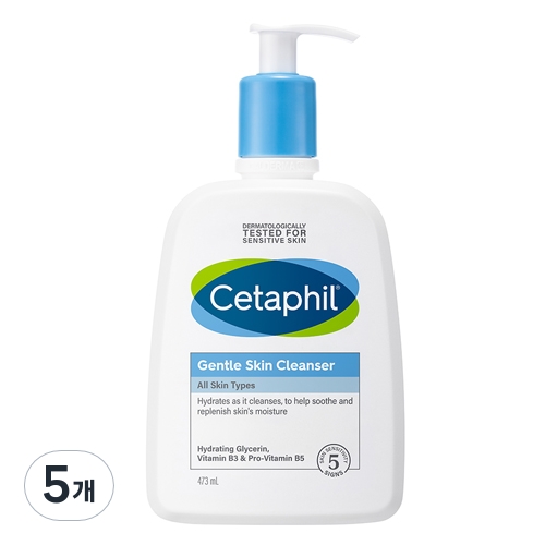 세타필 젠틀 스킨 클렌저 473ml (5개)_이미지