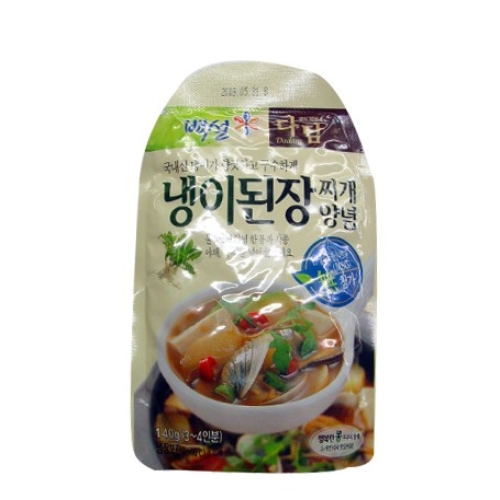 CJ제일제당 다담 냉이 된장찌개 양념 140g (5개)_이미지