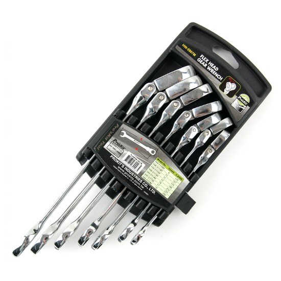 프로킷 프로스킷 기어 렌치 세트 HW-5907M (7pcs)