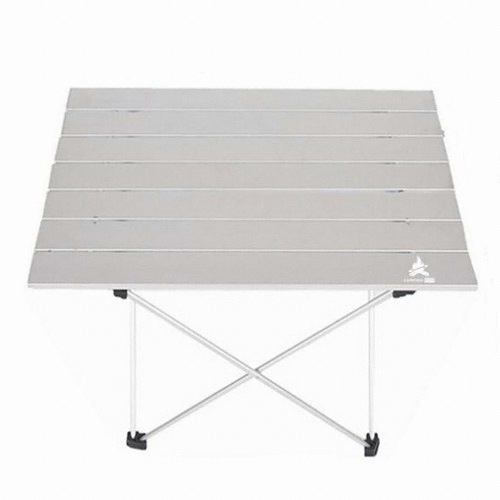 알로이 롤 테이블 실버 S