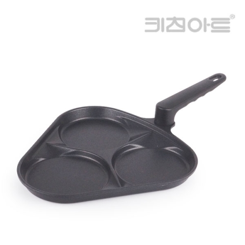 키친아트 휴브 IH 에그팬 3구이미지입니다. 누르면 해당 게시물로 새창이동합니다.