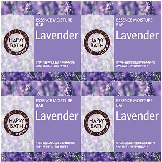 라벤더비누 90g 4입
