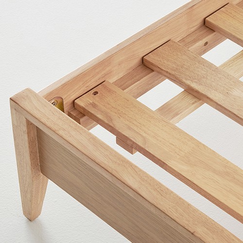 더메이드 한샘몰 리브 내추럴 원목 침대 Q (매트별도)_이미지