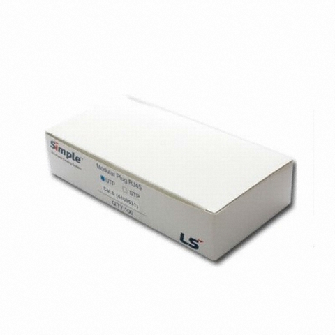 LS전선 RJ-45 8P8C (UTP CAT6) (100개)_이미지