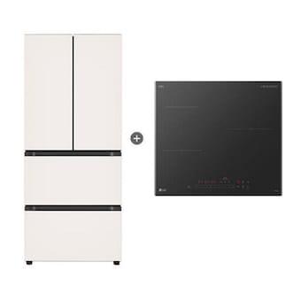 <b>LG</b>전자 오브제컬렉션 김치톡톡 Z408MEEF23 + <b>인덕션</b> BEI3ASB2OE