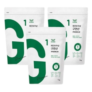 레인보우샵 구연산 프리미엄 1kg (3개)