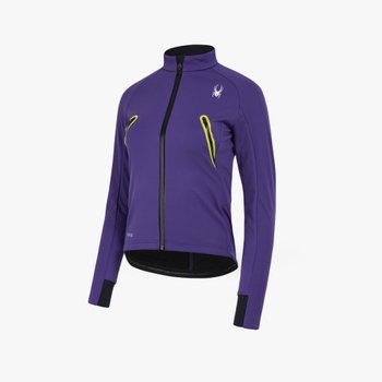 스파이더 사이클 프로웹 기모 소프트쉘 방풍 재킷 SPGFCNJK551W (PPL, 퍼플)_이미지