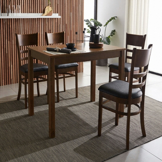 동서가구 아이 원목 식탁 1150 (의자4개)