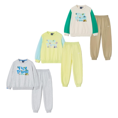 FK2FSH1402X 트레블 클럽 그래픽 토들러 상하세트