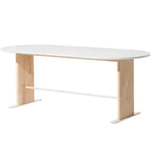 한샘 포레 컴포트 라운지 식탁 1800 (PP의자2개+벤치1개+코너벤치1개)_이미지