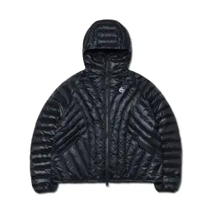 노매뉴얼 NOMANUAL NUBES LIGHT DUCK DOWN GLOSSY BLACK 196730_이미지