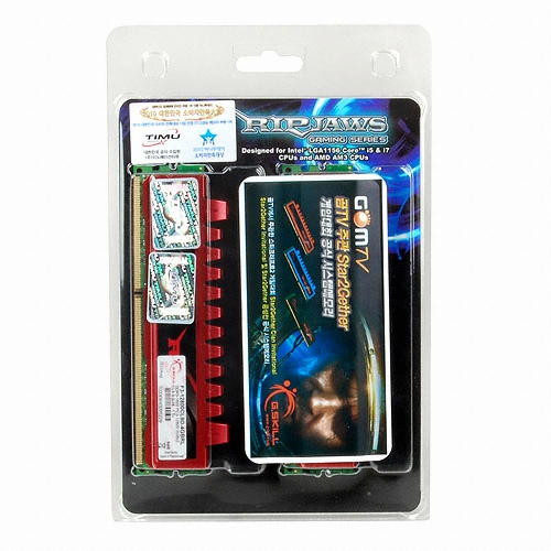 G.SKILL DDR3-1600 CL9 RIPJAWS RL 패키지 티뮤 (4GB(2Gx2))_이미지