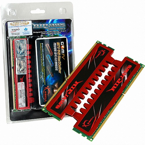 G.SKILL DDR3-1600 CL9 RIPJAWS RL 패키지 티뮤 (4GB(2Gx2))