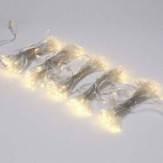 일신 LED 연결형 투명선 전구색 트리전구 300구