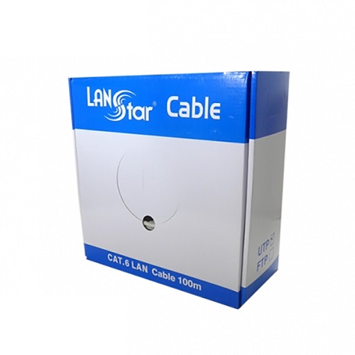 라인업시스템 LANSTAR LS-6UTP-100MG CAT.6 UTP 랜케이블 박스 (100m)